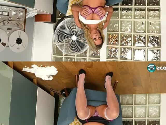 Maisie Lewis: Breasty British wife Maisie returns to play with her snatch