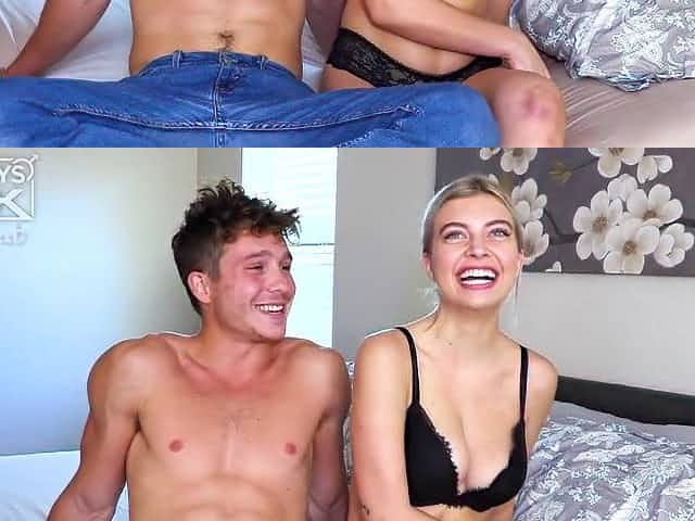 Hot Uncut Euro Stud Lukas Hooks Up With New Girl Kylie! - Teen (18+)