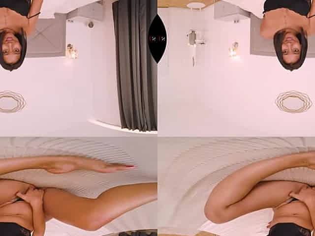 Hot Latina On The Bed - EroticSinners