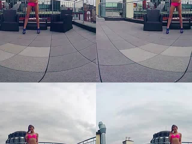 Petite Sara Toys on the Rooftop