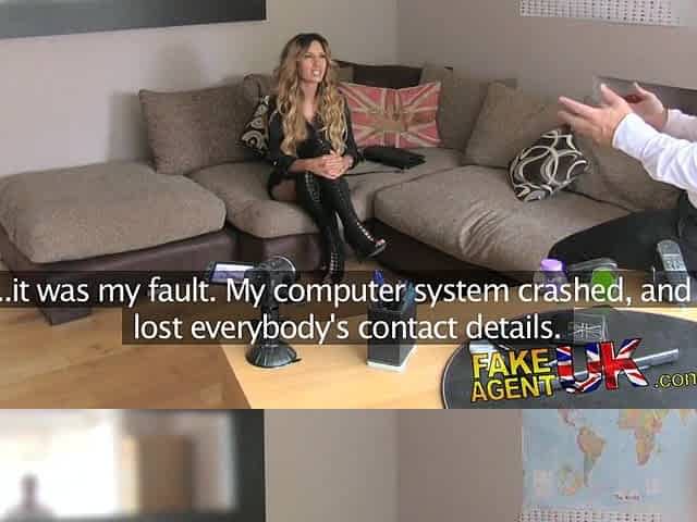 FakeAgentUK Taut vagina Essex hottie returns for 2nd casting daybed banging