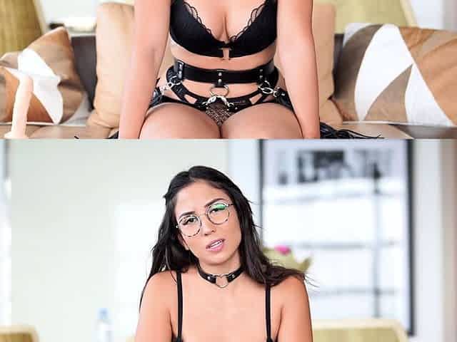 Stacked brunette goes solo toys and masturbation