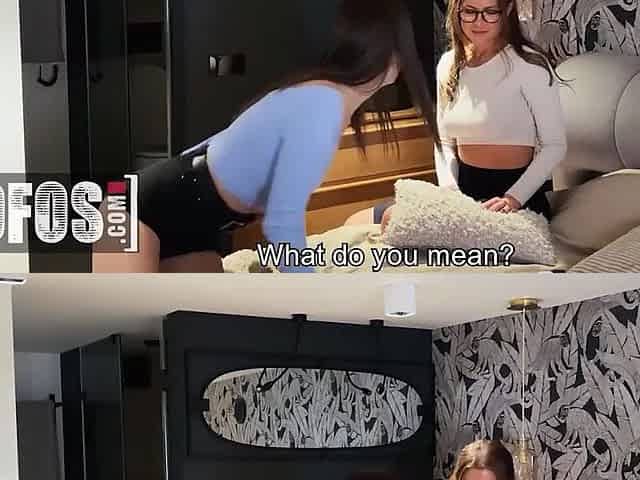 MOFOS - Zlata Shine, Julia Rain - Pre-Party Jitters