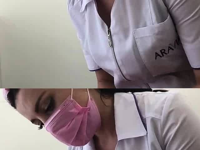 Sexy Nurse Blows Patient in Exam Room