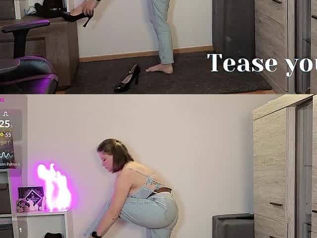 Teasing U From My Public Cam Shows ( Stripchat TinniAngel - Chaturbate TinaAngelll )