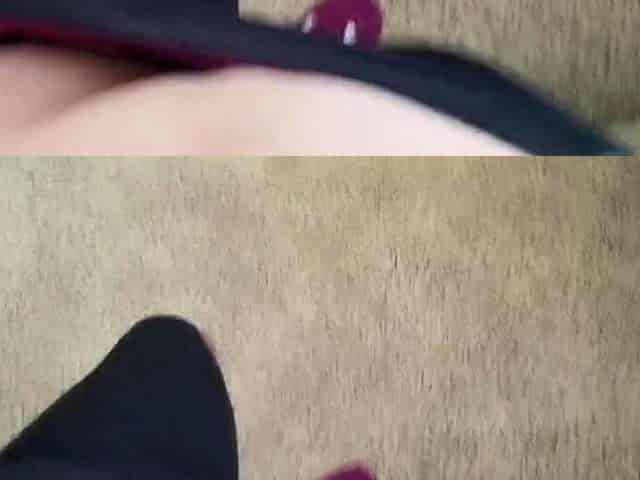POV Amateur Teen Strip and Orgasm on Webcam