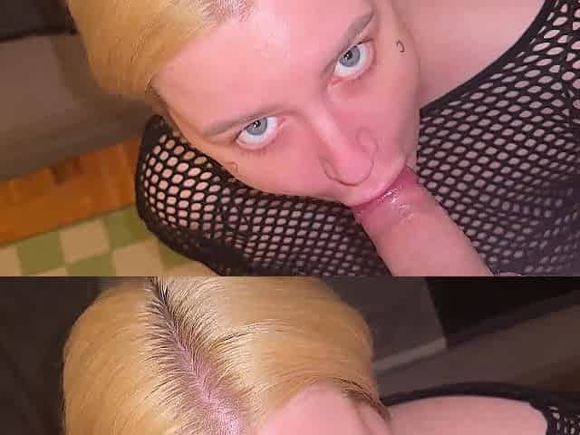 No rent cash? Pay with your snatch! Role play with creampie