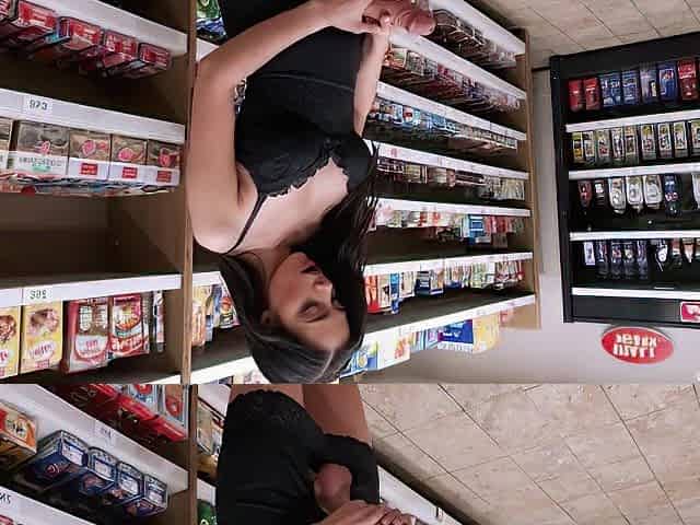 Hawt Shemale hentai Solo Masturbation and Hard Sex in Store - AI Generated