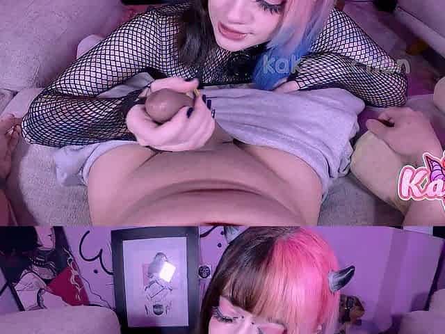 Slutty teen otaku wishes your cum