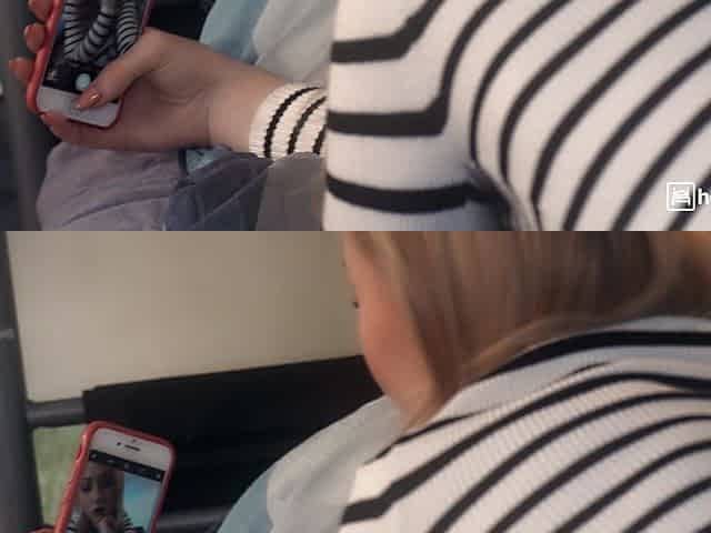 Sensual blonde radiates passionate hotel fire through intense desire