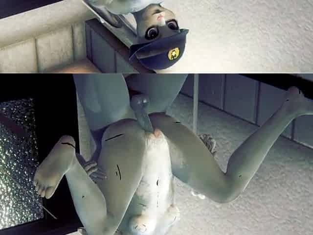 Furry Hentai - Judy Rabit Fucked in a Toilet - Japanese Asian Manga Anime Film Game Porn
