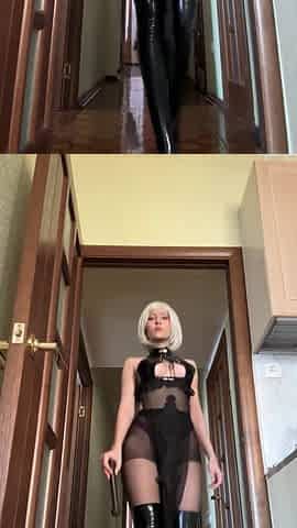 2B plays with bad male. Training