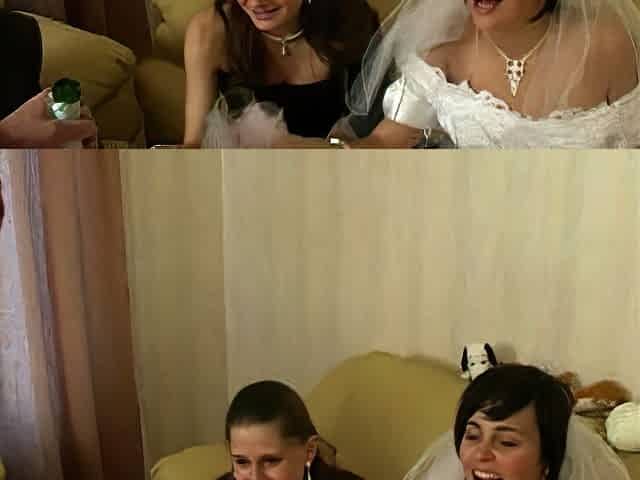 Brunette hardcore blowjob