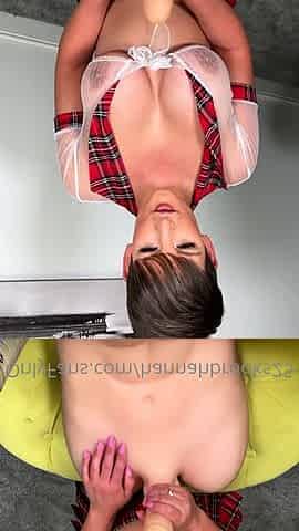 Amateur brunette ariana marie solo toying