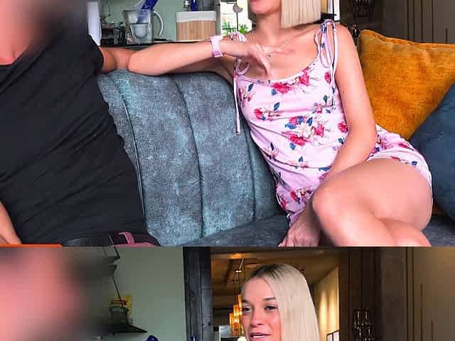 Blonde latina teen acroyoga turns sexual