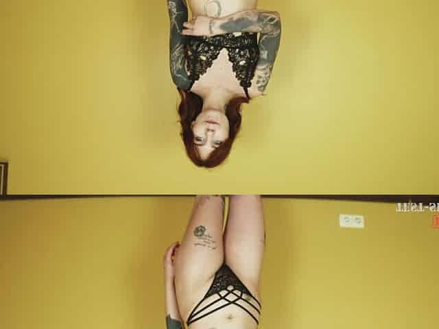 Cherr Tattooed Teen in Nude Video Casting