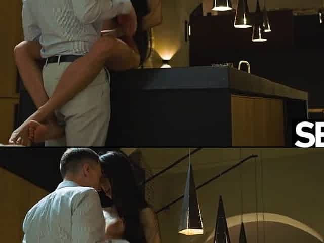 Charming cutie gives intensive oral job and gets a hawt creampie
