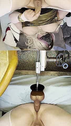 A large cum discharged