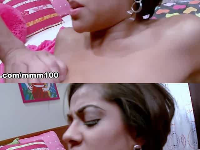 Hungry busty latina gets shagged - MMM100