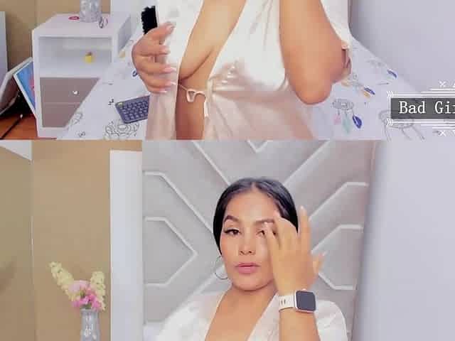 Big ass and cute big saggy tits pretty latina milf - Big tits