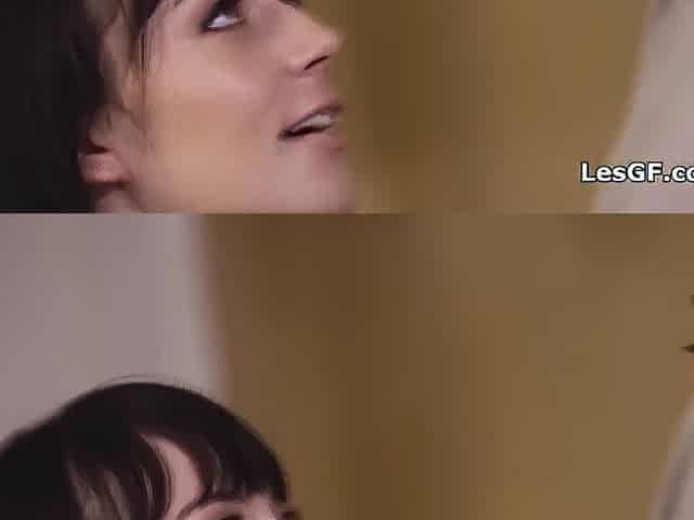 Big-breasted Stepmommy Teacher Darkhaired Lesbian Lovers