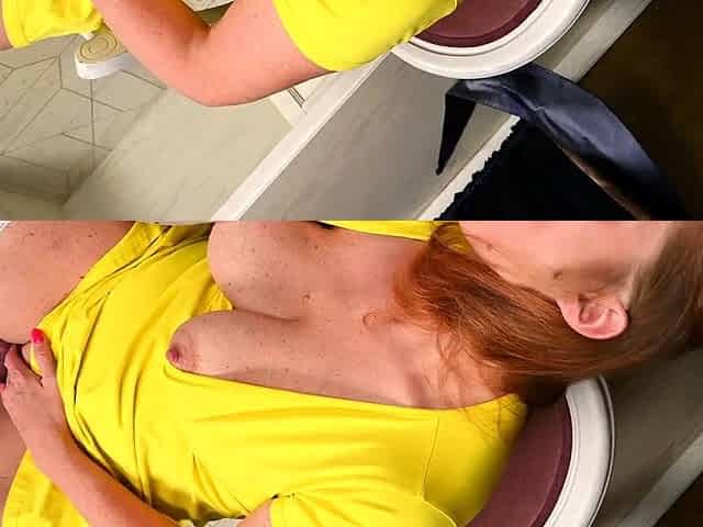 AuntJudysXXX-Redhead MILF Marta Caught Sexting by Horny