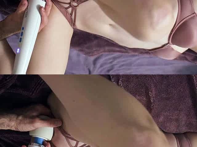 Sensual Fucking and Vibrator Play in Sexy Lingerie