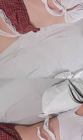 Lewd Male Does Gentle Wet Cunnilingus to His Naughty Hussy.