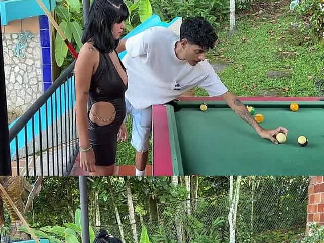 How Well You Put The Balls In, I Want You To Put It Me!. Young Latina Asks To Play With My Big Cock
