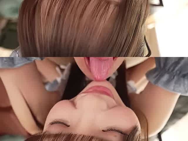 Close-Up Face Seduction: Kiss-Addicted Maid's Nonstop Tongue Action x1x5AAC1EBA729EAF5B3E