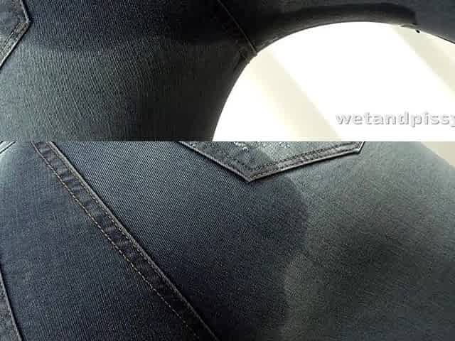 Naughty MILF exciting pissing fetish porn scene
