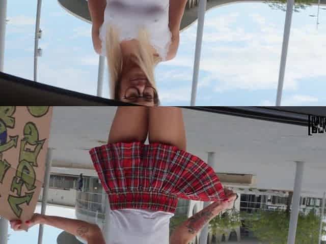 Perverted bimbo exciting X-rated movie