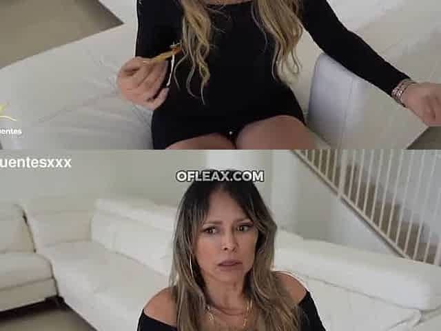 MILF Stepmother Finds Stepson's Used Condom - Monique Fuentes