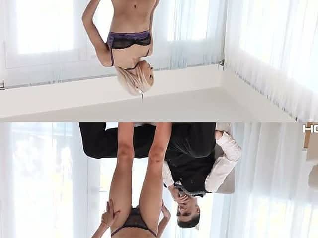 Rough anal sex on New Years Eve is everything lustful boyfriend desires