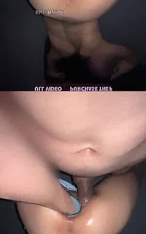 I lastly managed to fit **two fists** in my cunt for the 1st time **FULL MOVIE SCENE: BlairNymph**