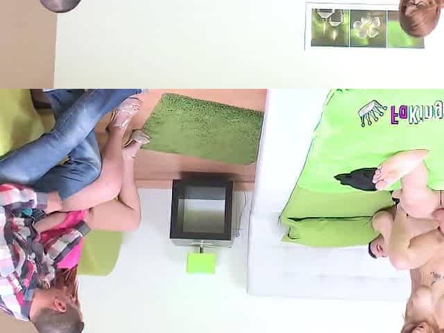 Birthday Surprise! Her Girlfriend Makes Out With Another Girl