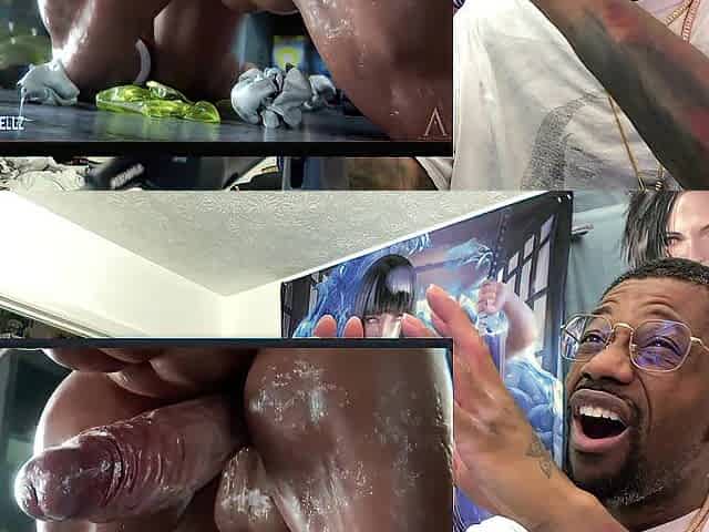 Transgender Wonder Woman Getting Spitroasted Banged By Hard Transgender Dick