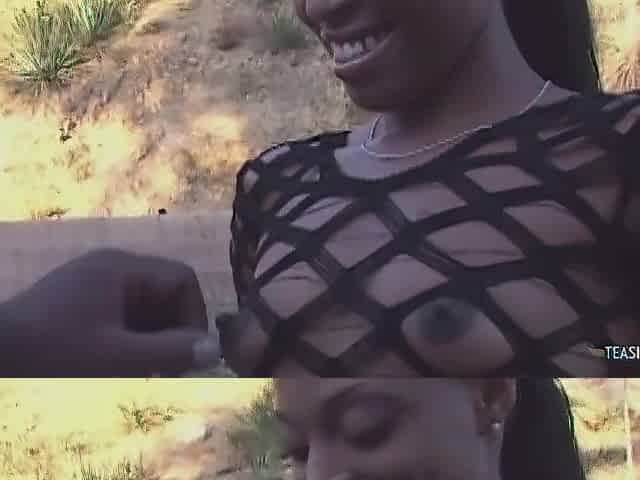 Slim Black Delightsome secures her spot in the music movie scene by gratifying his thick BBC.