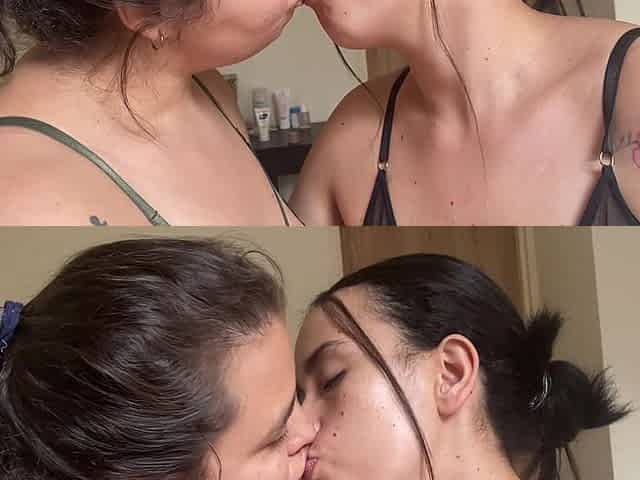 Deep, Wet Kisses From Hot Lesbians
