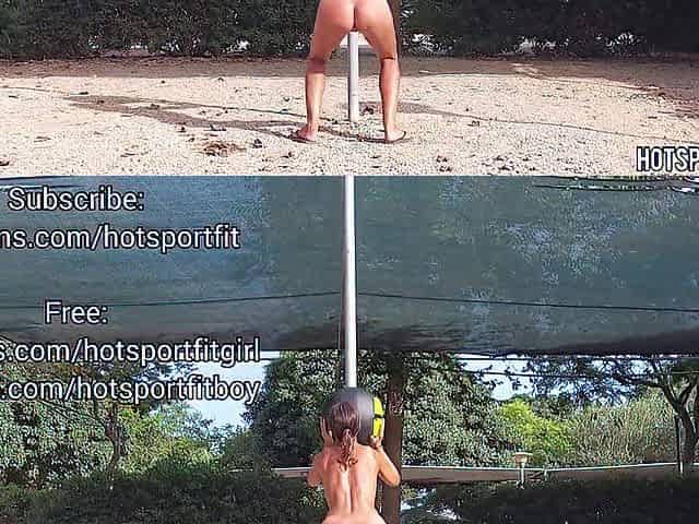 Hawt Fitness beauty Does Stripped Workout - Hot and Fit!