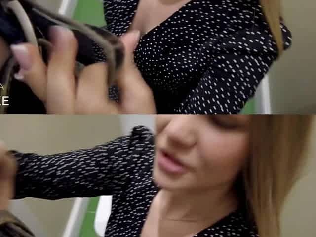Makes Me Cum in Restaurant - Risky Sex