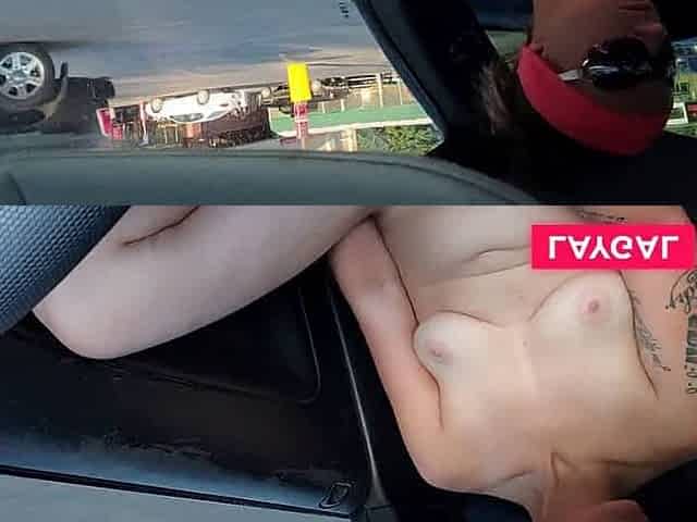 Blonde Babe's Public Solo Session with a Sex Toy