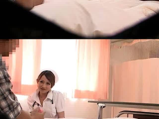 Big titted nurse sucks knob and gets bushy slit pounded hard