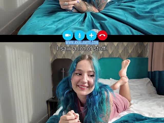 Khalamite Rp Your Girlfriend Wants Sex by Skype - Masturbation French Girl