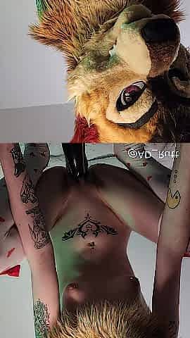 Cute fur beauty stretches her twat bouncing on thick horsecock