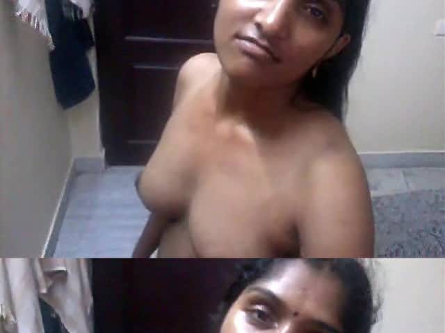 Indiana Babe Strips and Fingers her Pussy