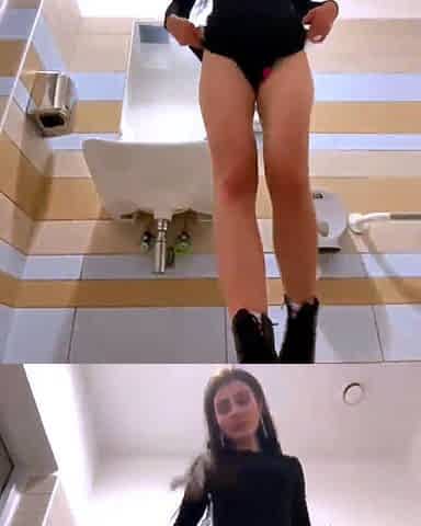 Brunette amateur teen masturbate to her boyfriend