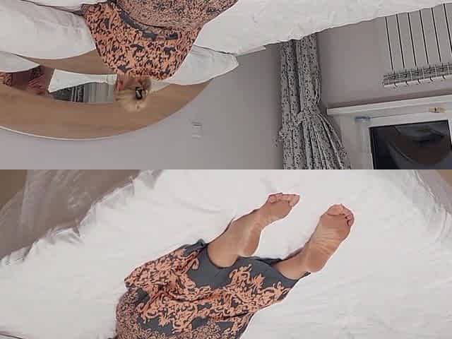 Amateur Mature Wife Enjoys Half Naked Sex
