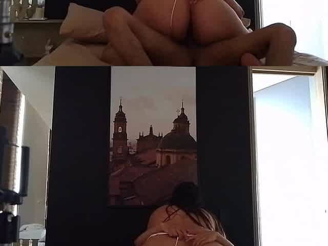 Would You Like to Leave My Ass Red While I Ride Your Cock Honey