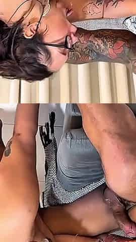 The Physical Assessment Ends the Way I Wanted, with the Pissed-off Professor Fucking My Pussy